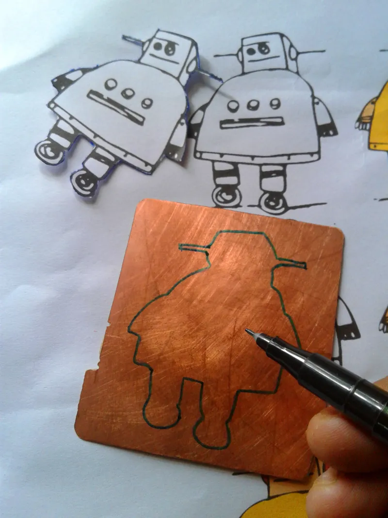 Masking by Using Permanent Marker