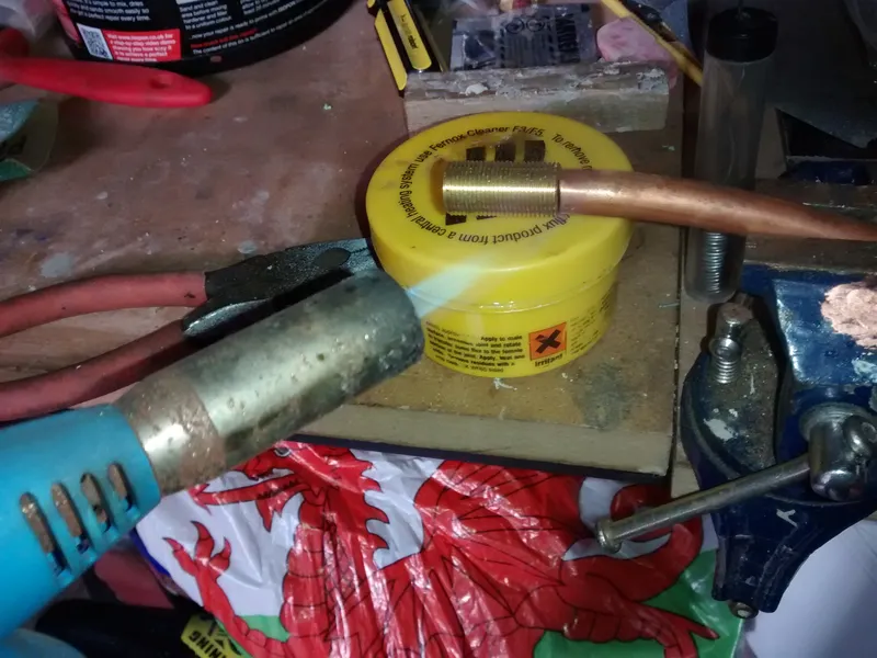 Coil and Form the Copper Pipe