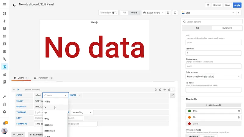 Configure the Home Assistant Enviroment