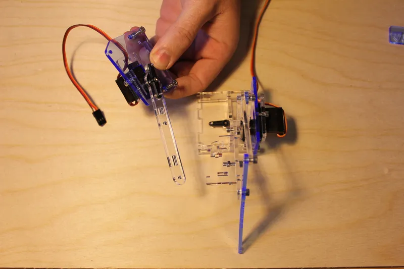 Assemble the Base - Right Side and Centre Strut (you Will Hate Me)