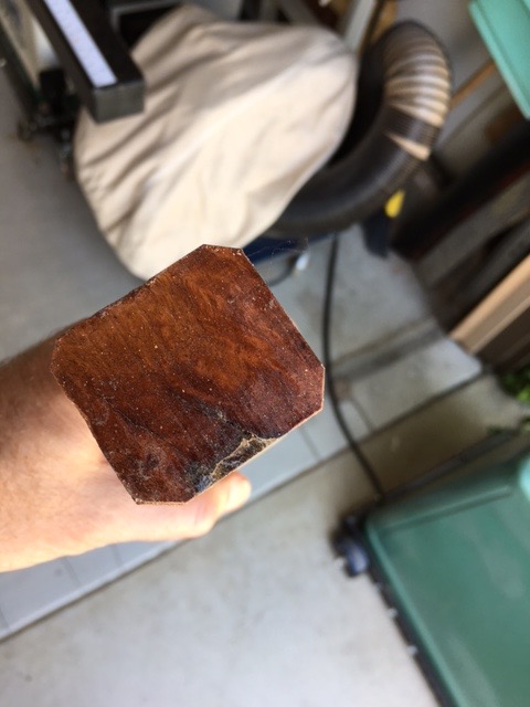 Trimming the Glued Wood