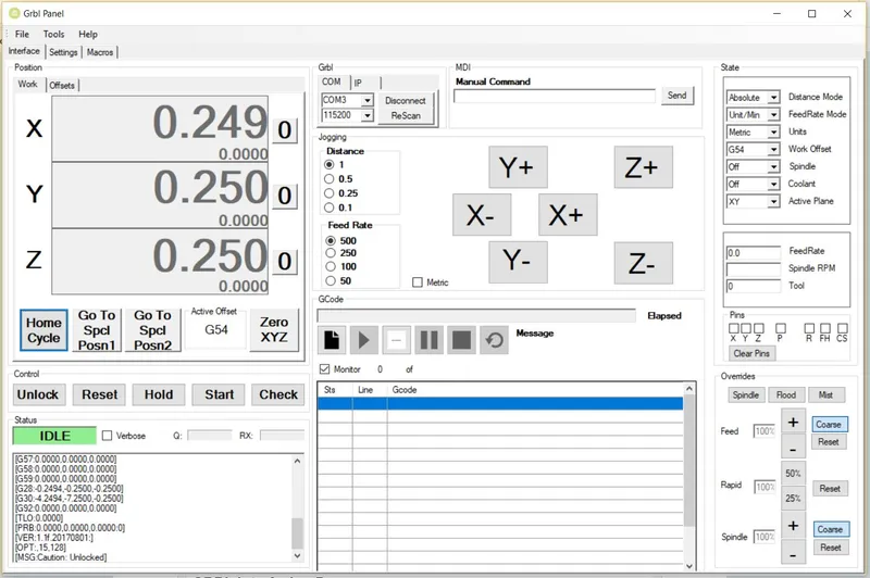 Configure the Electronics