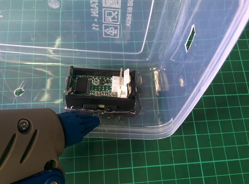 Fix the Circuit in to the Enclosure