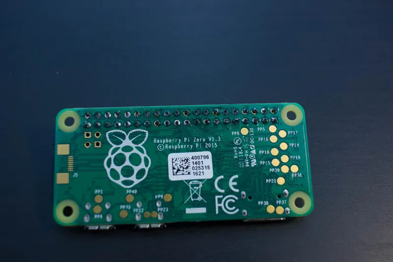 Add Headers to the Pi Zero (optional)