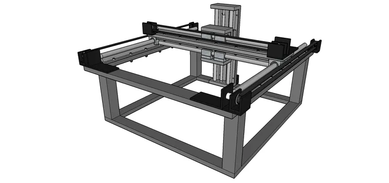 Z Axis Guide and Transmission System