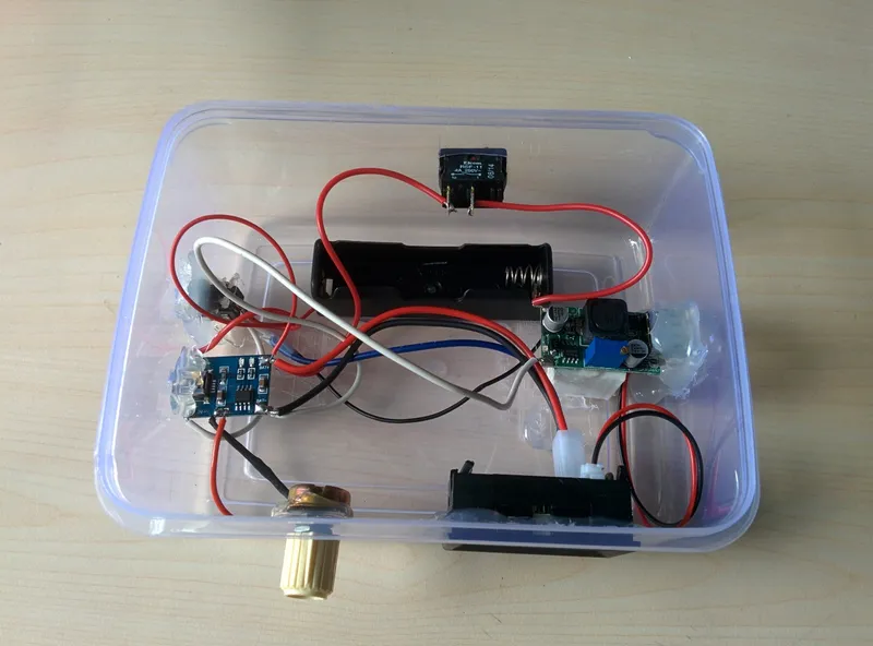 Fix the Circuit in to the Enclosure