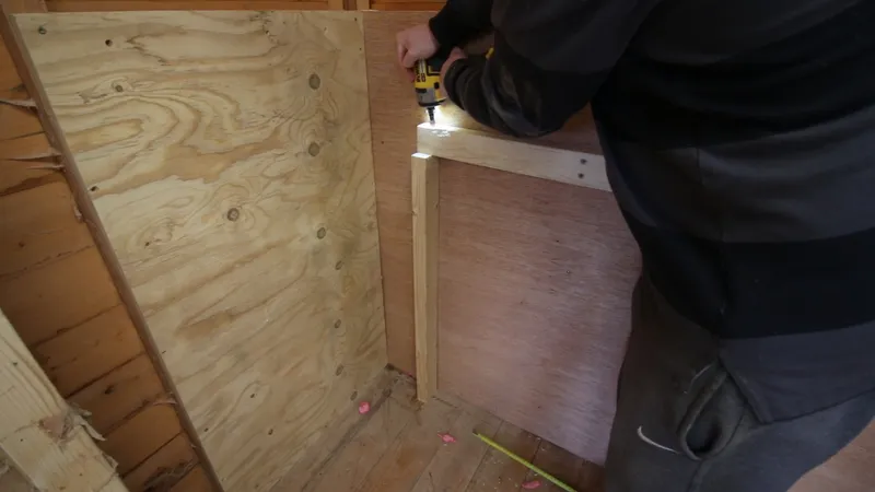 Fit the Work Surface in Place