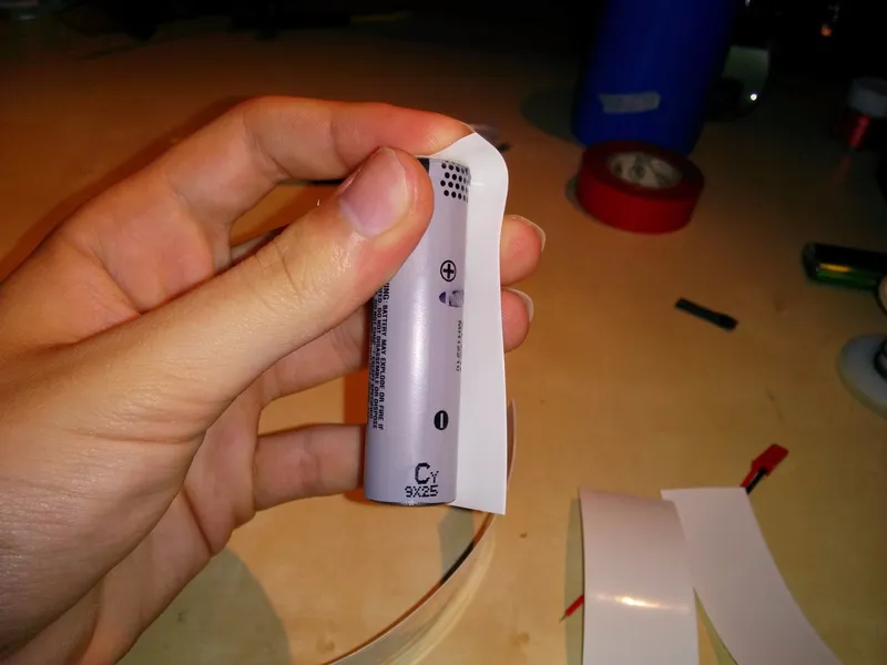 Prepare the Lithium-Ion Cells