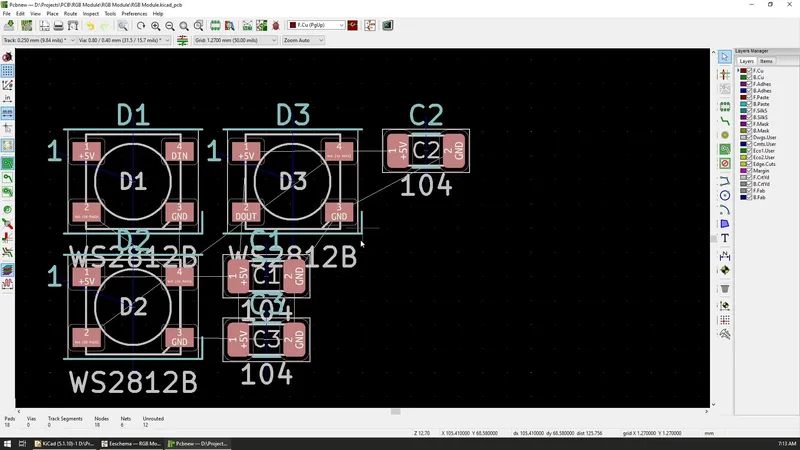 Creating the PCB