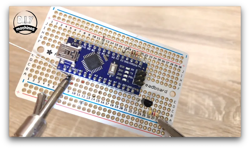 Connect Moisture Sensing Components Together