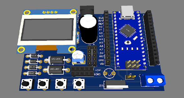 PCB Layout and 3D Model