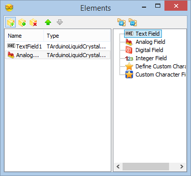 In Visuino: Add, and Setup Text Element for the Longitude