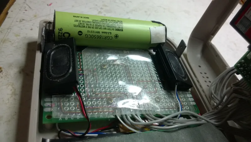 Adding Audio Amp, Volume Control and Speakers.