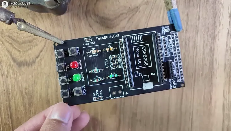 Solder All the Components on PCB