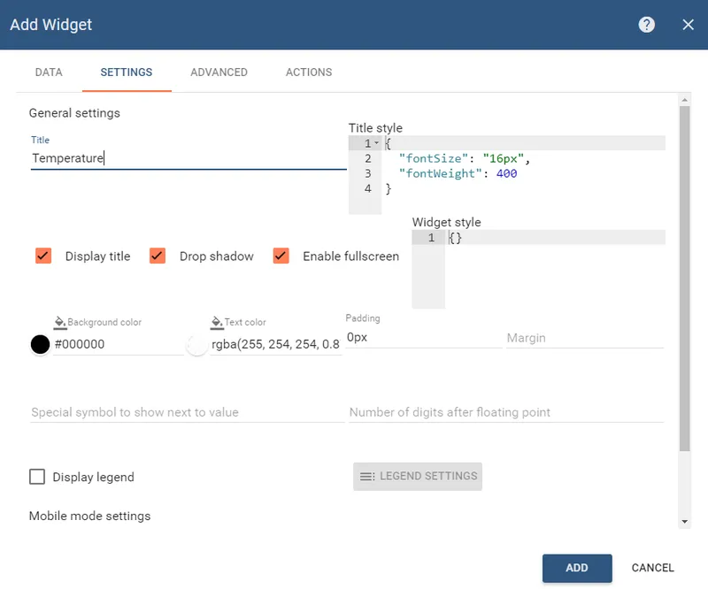 Setting Up Dashboard