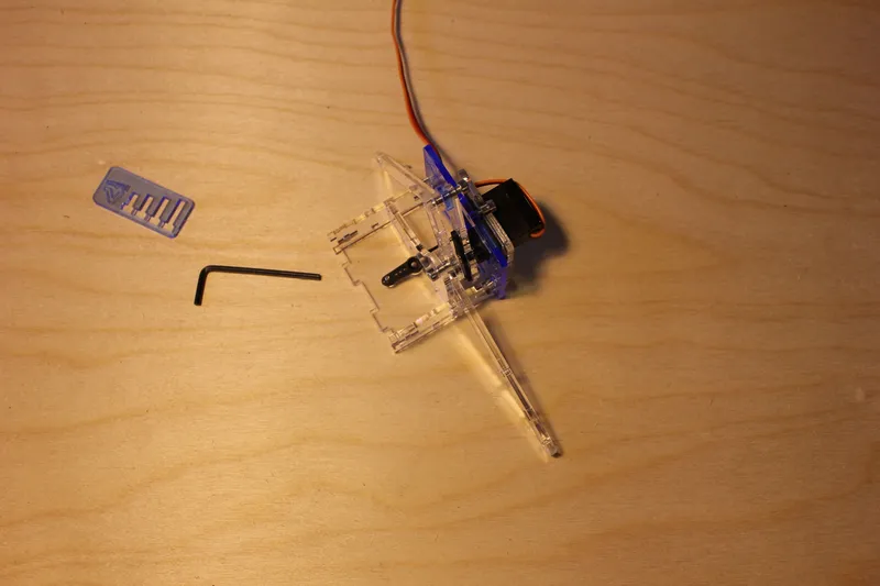 Assemble the Base - Left Side Levers