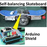 Self-balancing Skateboard/segw*y Project Arduino Shield