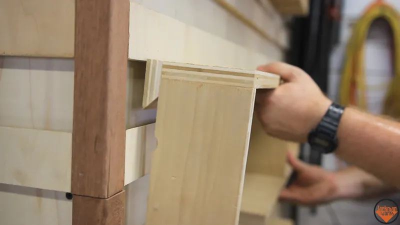 Loading Up the Wall & Shelving