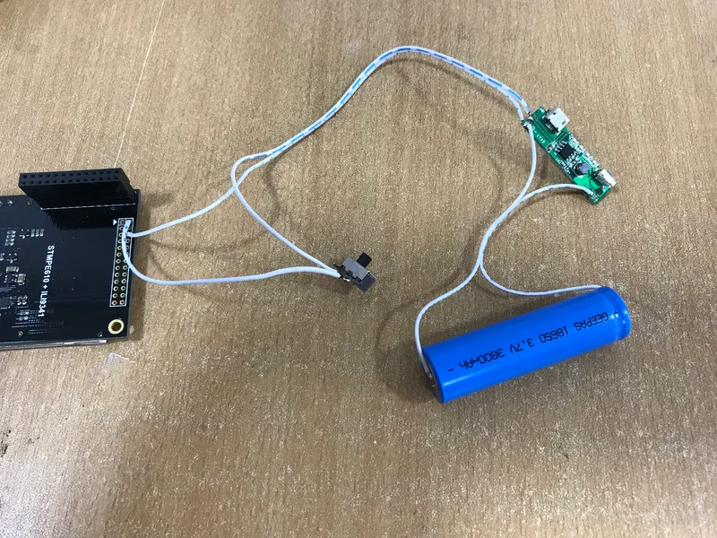 Connecting Power Circuit