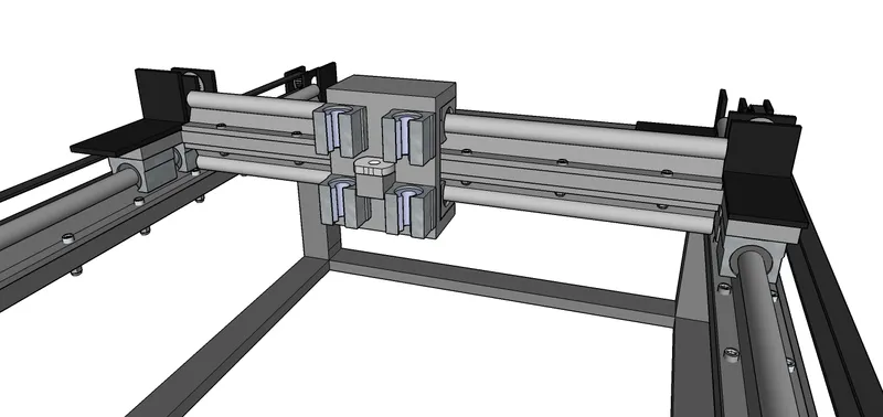 Z Axis Guide and Transmission System
