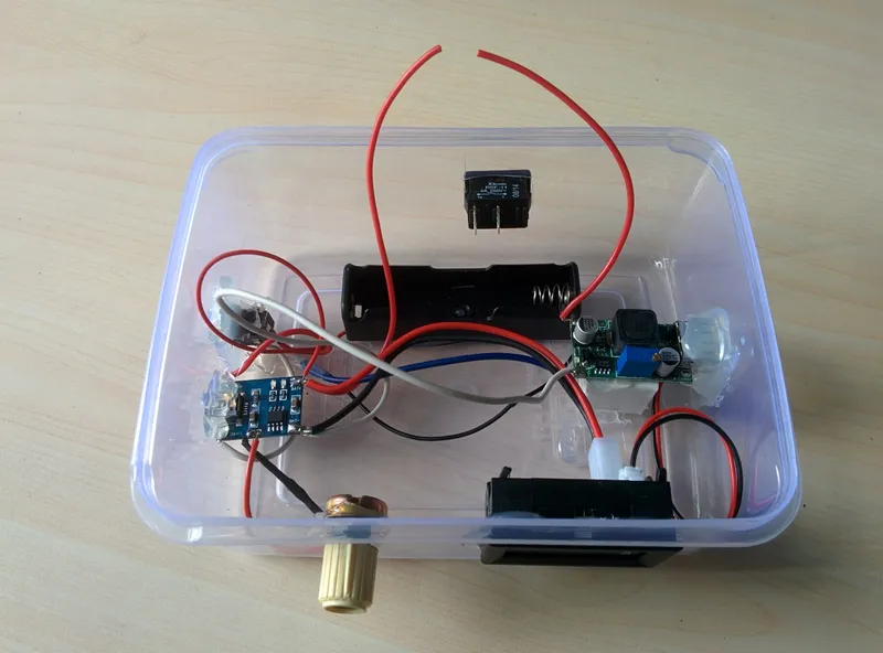 Fix the Circuit in to the Enclosure