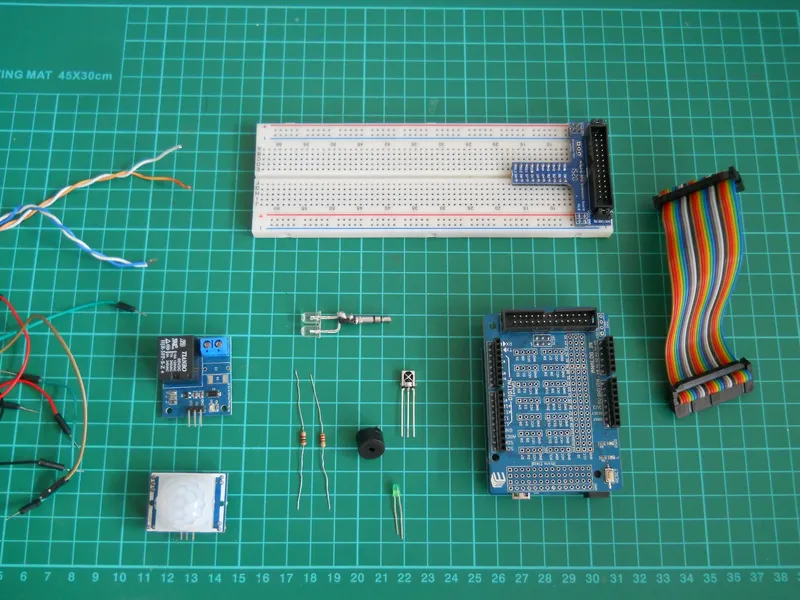 Parts and Materials for the Arduino Circuit
