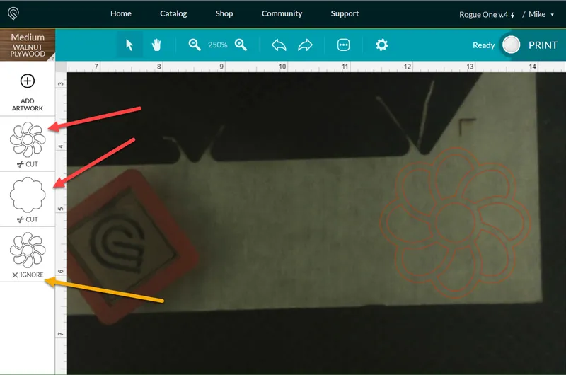 Laser Cut Your Flower