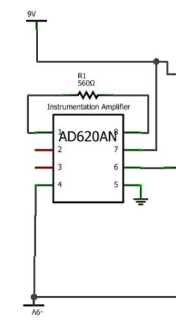 Stage 1 - Instrumentation Amplifier