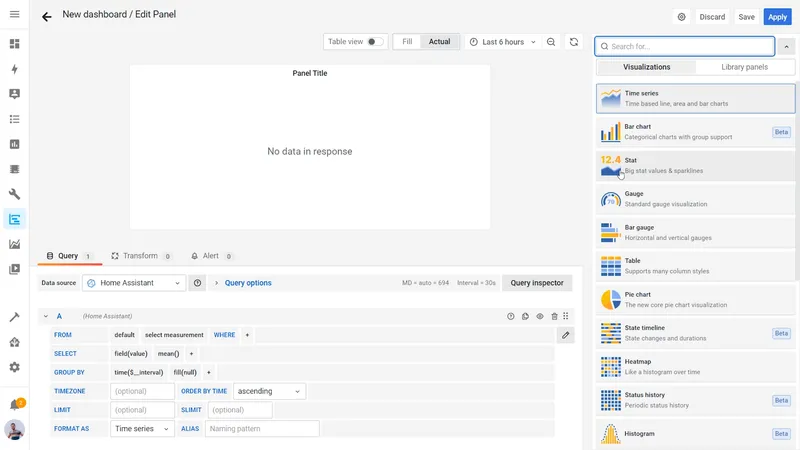 Configure the Home Assistant Enviroment