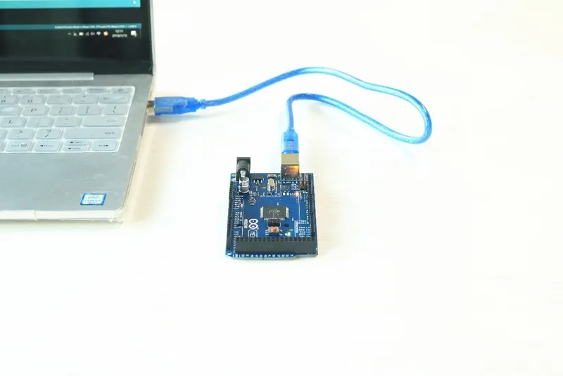 Connect the Arduino to PC.