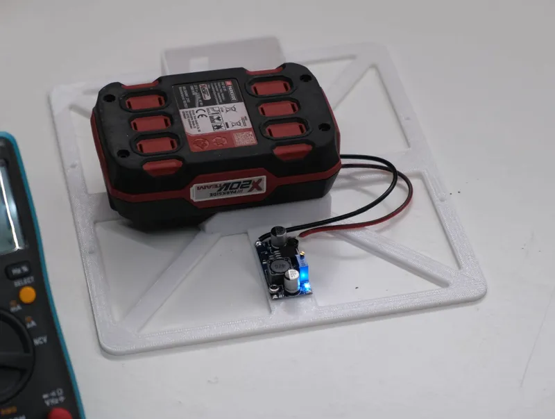 Convert the Battery Voltage to the Required Levels