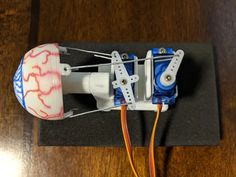 Home Your Servos and Finish the Eye Mechanism