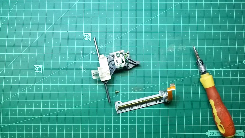 Removing the Stepper Motor