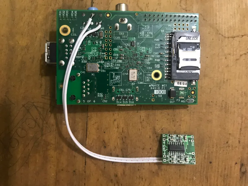 Connecting the Audio Amplifier