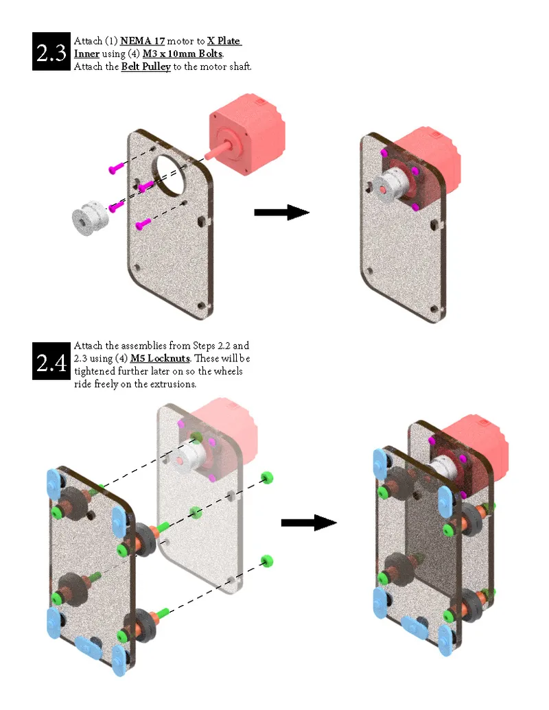 X/Z-Axis Slide Assembly