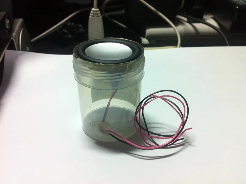 Sealing Your Fullrange Speaker Into a Cylindrical Container