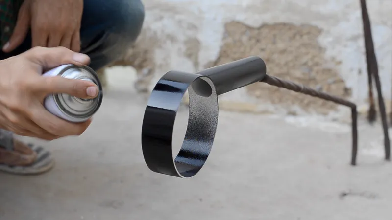 Painting the Impeller Housing