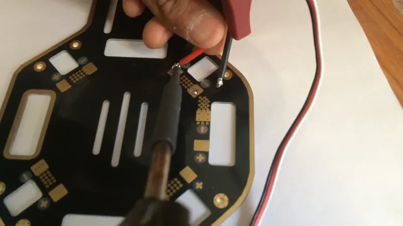 Solder ESC and Fit Frame