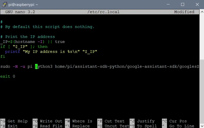 Run Google Assistant on Startup