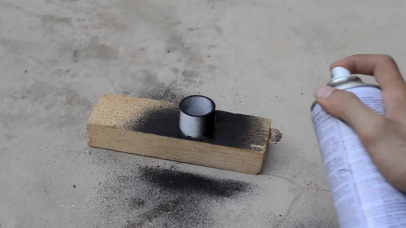 Painting the Impeller Housing