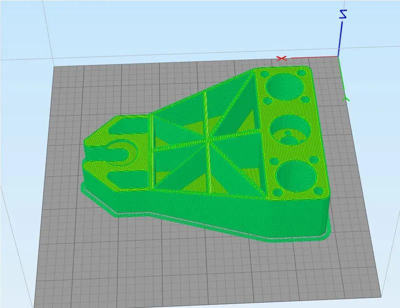The Z Arm 3D Printed Parts