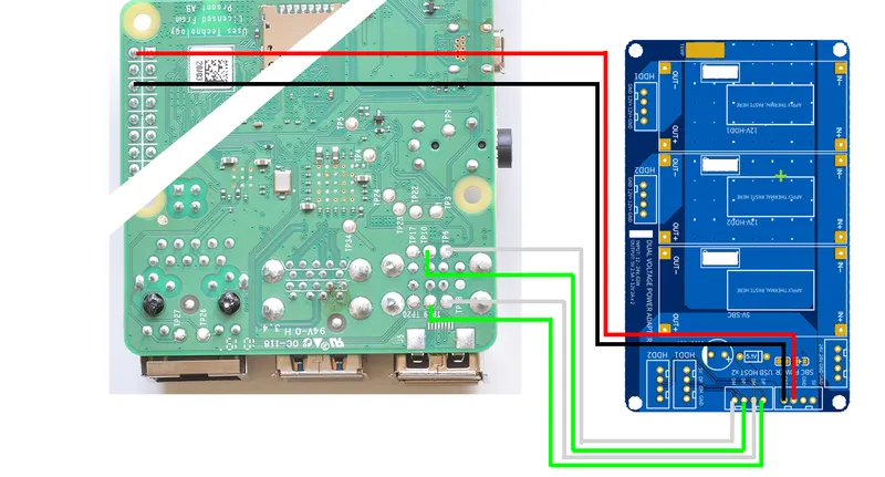 Connect the SBC to the Power Regulation Board