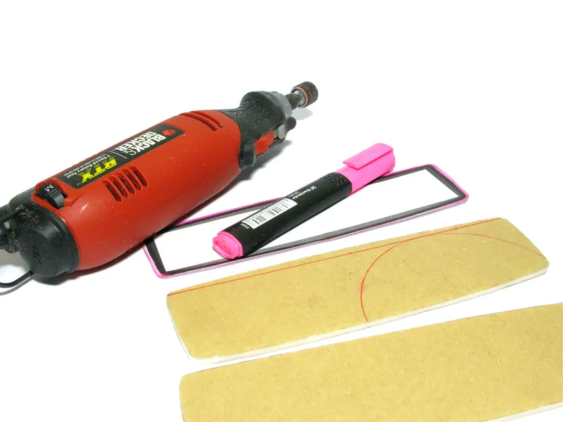 Sanding & Filing the Edges