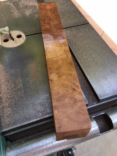 Trimming the Glued Wood