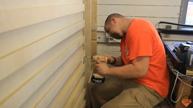 Installing Fench Cleat Panels