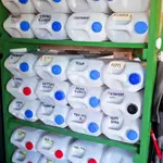 Workshop Storage Organizer From Old Canisters