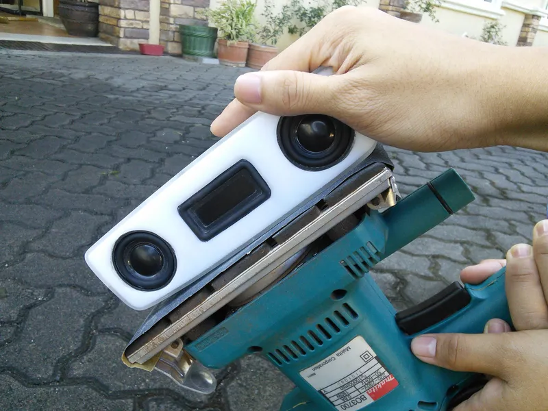 Grinding the Edges & Sanding the Surface