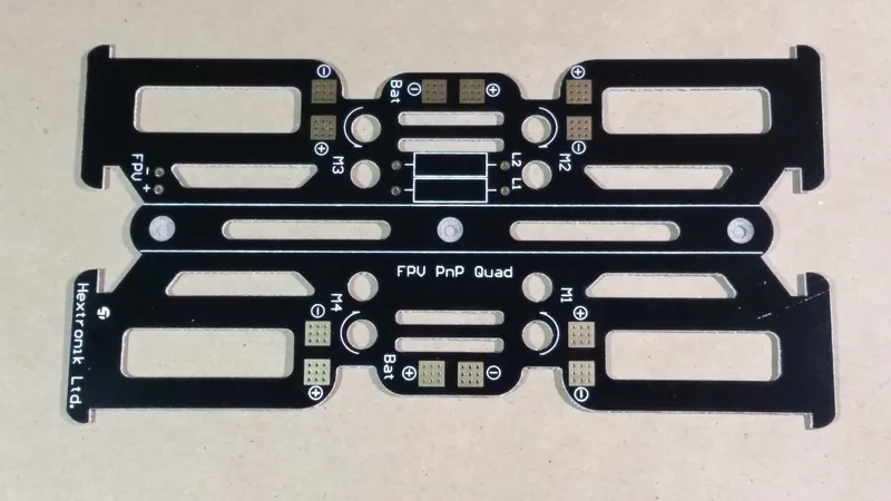 Solder Ferrite Beads to the Power Distribution Board