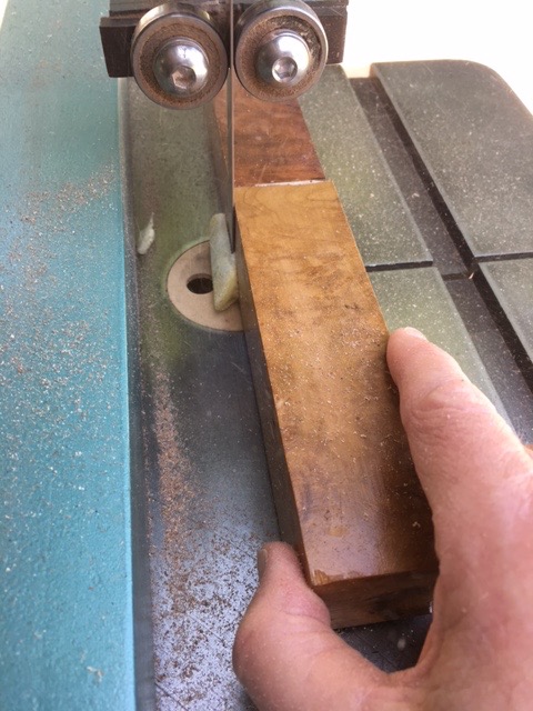 Trimming the Glued Wood