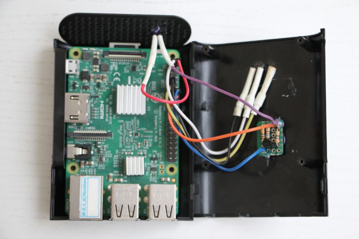 Assembling the circuit for an IR LED